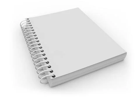 Empty notebook 2 Stock Illustration