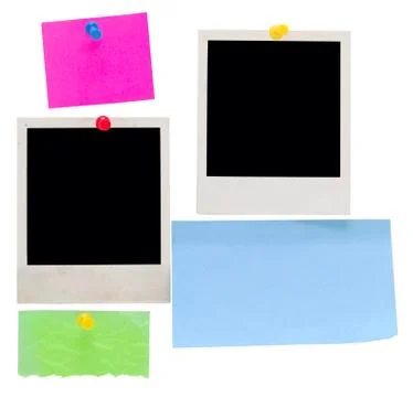 Empty notes Stock Photos