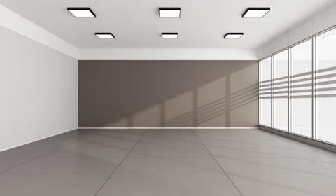 Empty office Illustrazione stock