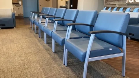 Empty office reception area Video stock 123023237