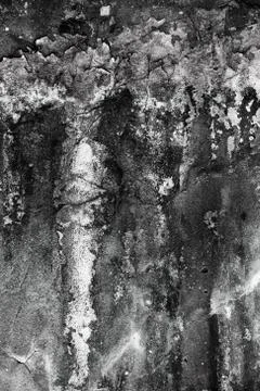 Empty old art texture of plaster brick wall. Painted bad scratched surface in Stock Photos