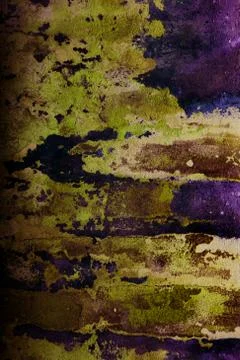 Empty old art texture of plaster brick wall. Painted bad scratched surface in Foto stock