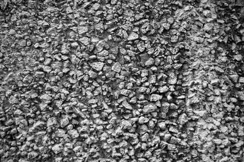 Empty Old Brick Wall Texture. Painted Distressed Wall Surface. Grungy Wide Br Stock Photos