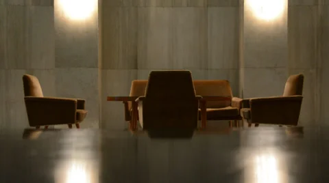 Empty old hall Stock Footage 39829258