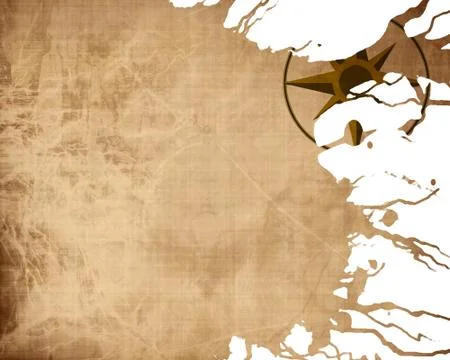 Empty old paper texture Illustration