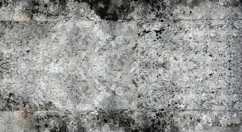 Empty Old Weathered Brick Wall Texture. Grungy Brickwork. Shabby Building Facade 库存照片