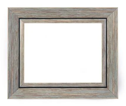 Empty old wood frame Stock Photos
