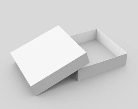 Empty open box Stock-Illustration
