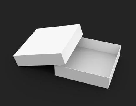 Empty open box Stock-Illustration
