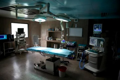 Empty operating room Stock Photos
