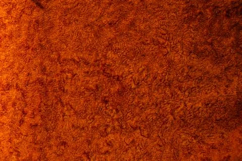 Empty orange fabric background of soft and smooth textile material Stock Photos