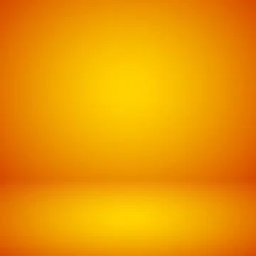 Empty orange studio abstract background with spotlight effect. Product showcase 스톡 일러스트