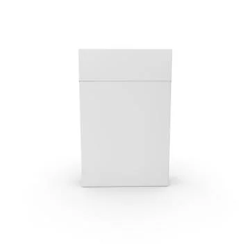 Empty pack for traditional cigarettes. Rod designer Stock Illustration