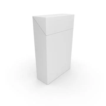 Empty pack for traditional cigarettes. Rod designer Stock Illustration