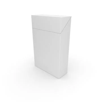 Empty pack for traditional cigarettes. Rod designer Illustration