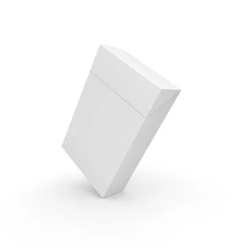 Empty pack for traditional cigarettes. Rod designer Stock Illustration