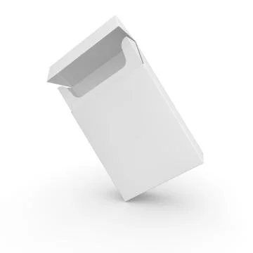 Empty pack for traditional cigarettes. Rod designer Stock Illustration