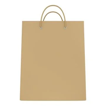 Empty package isolated on white background Stock Illustration