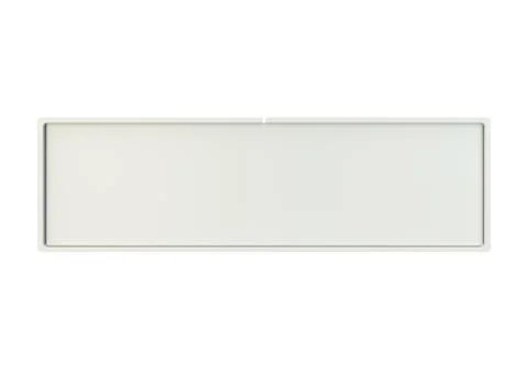 Empty package isolated on white background Illustrazione stock