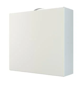 Empty package on white background Stock Illustration