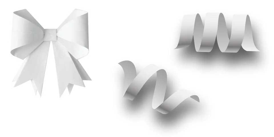 Empty paper flying on white background Stock-Illustration