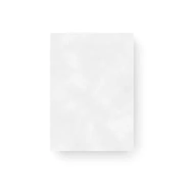 Empty paper letter white sheet template. Paper and carton texture Stock Illustration