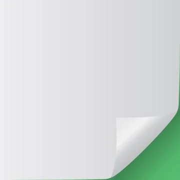 Empty paper sheet. Vector EPS10 스톡 일러스트