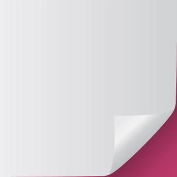 Empty paper sheet. Vector EPS10 Stock-Illustration