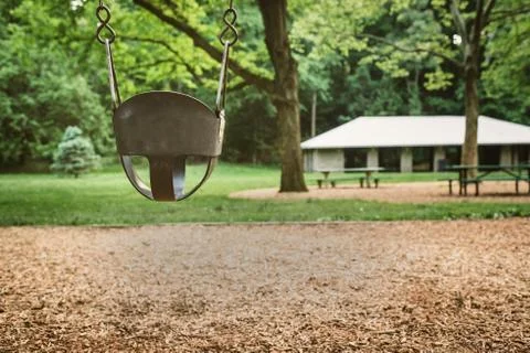 Empty park Stock Photos