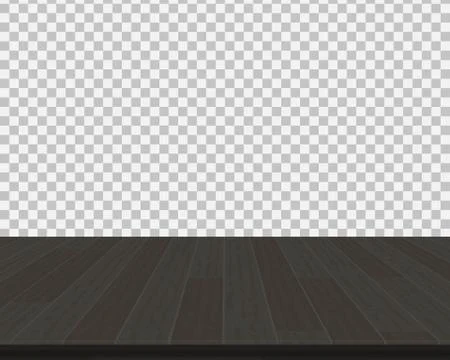 Empty parquet floor isolated on checkered background Stock Illustration