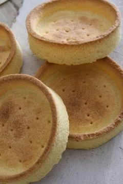 Empty pastry cases Stock Photos