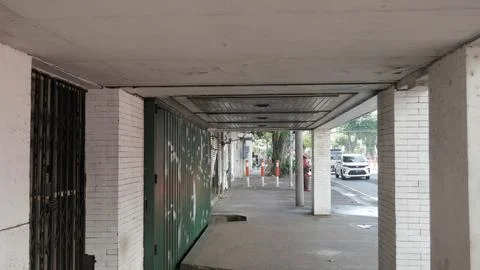 Empty Pedestrian Stock Photos