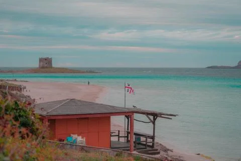 Empty Pelosa Beach Foto stock