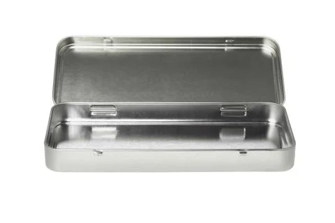 Empty pencil box Stock Photos