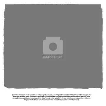 Empty photo frame design template easy to editable Stock-Illustration