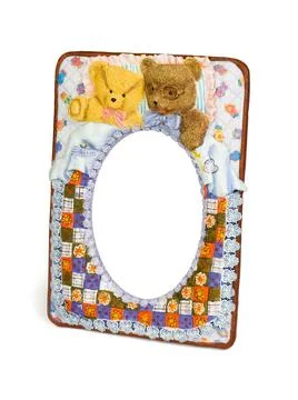 Empty photo frame Empty photo frame, isolated on white background Copyrigh... Stock Photos