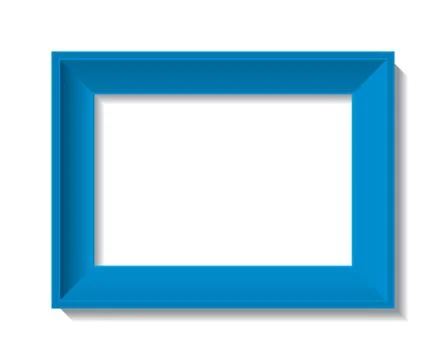 Empty photo frame Stock Illustration