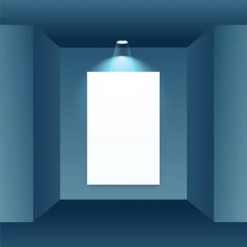 Empty photo frame Stock Illustration
