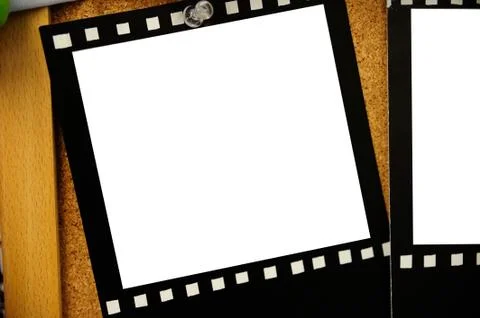 Empty photo frame Stock Photos