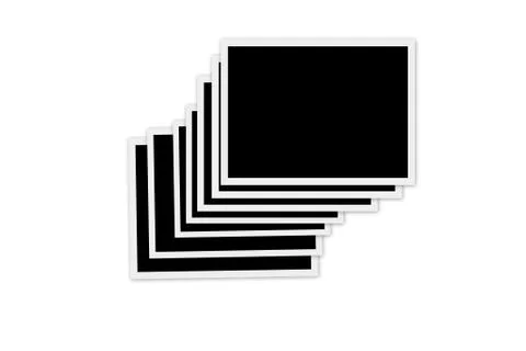 Empty photo frames 스톡 사진