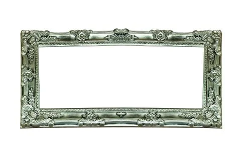 Empty picture frame. Stock Photos