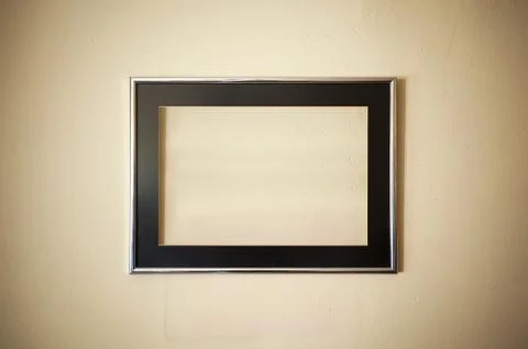 Empty Picture Frame Foto stock