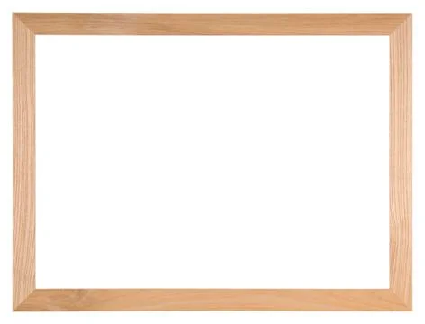 Empty picture frame Stock Photos