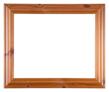 Empty picture frame Stock Photos