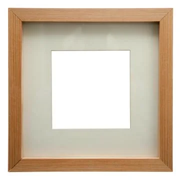 Empty picture frame Stock Photos