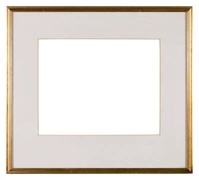 Empty picture frame Stock Photos