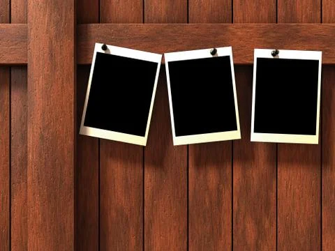 Empty pictures Stock Illustration