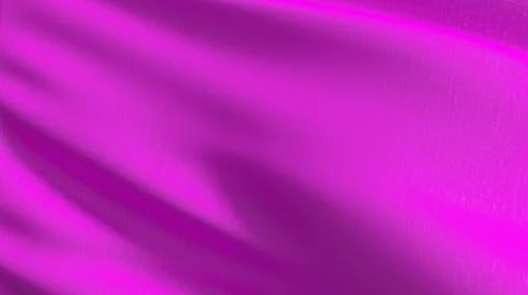 Empty pink flag and copy space for advertisement. Mockup. 3d abstract illustr Stock Illustration