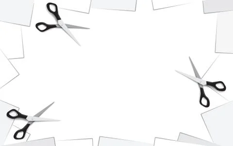 Empty place background with paper. Stock Illustration