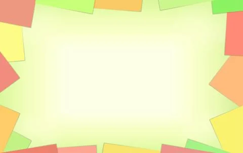 Empty place background with paper. Stock Illustration